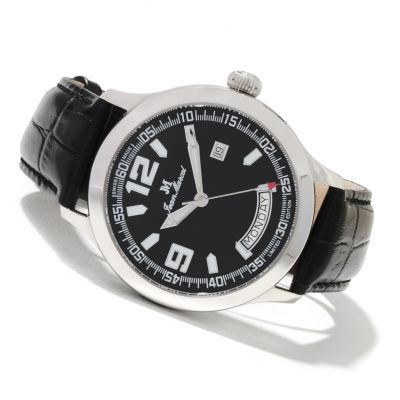 607-758 - Jean Marcel Men's Semper Limited Edition Swiss Automatic Strap Watch