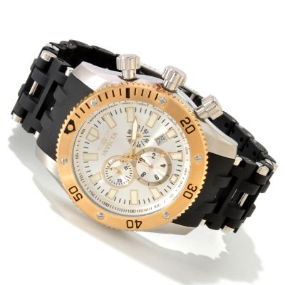 607-825 - Invicta Men's Sea Spider Scuba Quartz Chronograph Stainless Steel Bracelet Watch