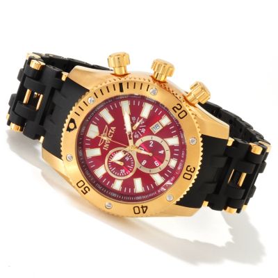 INVICTA MEN'S SEA SPIDER QUARTZ CHRONOGRAPH BRACELET WATCH