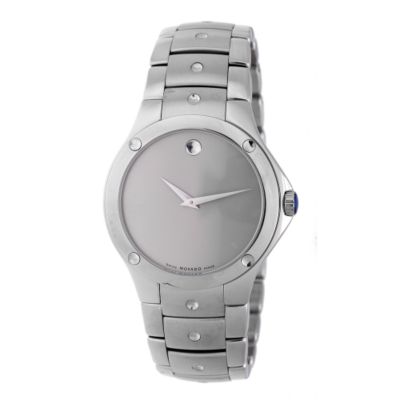 608-082 - Movado Men's S.E. Quartz Silver Dial Stainless Steel Bracelet Watch