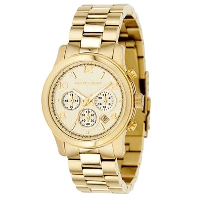 609-006 - Michael Kors Women's Quartz Chronograph Stainless Steel Bracelet Watch