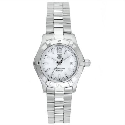 609-615 - Tag Heuer Women's Aquaracer Swiss Quartz Mother-of-Pearl Dial Bracelet Watch