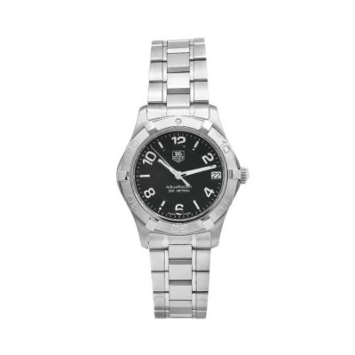 610-377 - Tag Heuer Aquaracer Women's Swiss Quartz Unidirectional Rotating Bezel Bracelet Watch