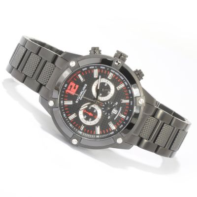 612-202 - St&uuml;hrling Original Men's Victory Rider Quartz Chronograph Bracelet Watch