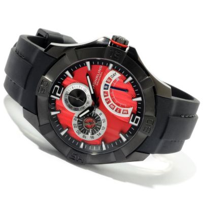 612-232 - St&uuml;hrling Original Men's Gen-X Quartz Rubber Strap Watch