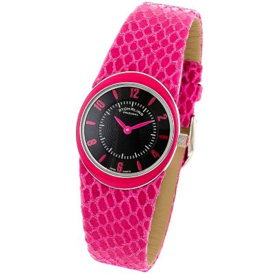 613-553 - St&uuml;hrling Original Women's Lady Movida Swiss Quartz Leather Strap Watch