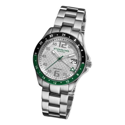 613-558 -  St&uuml;hrling Original Women's Galleon Quartz Stainless Steel Bracelet Watch