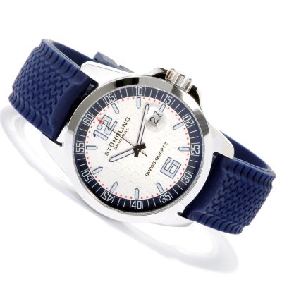 STSTL/RUBBER STUHRLING ORIGINAL MONTEREY SPORTS WATCH