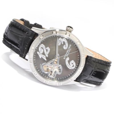 STSTL WTCH STUHRLING ORIGINAL LADIES AUDREY DIAMOND BUTTERFLY AUTOMATIC
