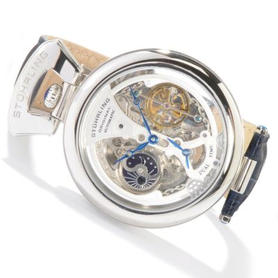 STSTL WTCH STUHRLING ORIGINAL MEN'S EMPEROR'S GRANDEUR SKELETON