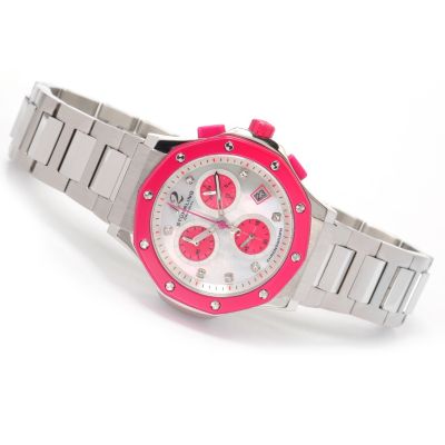 STSTL WTCH STUHRLING ORIGINAL LADY APOCOLYPSE COSMO CHRONOGRAPH BRACELET WATCH