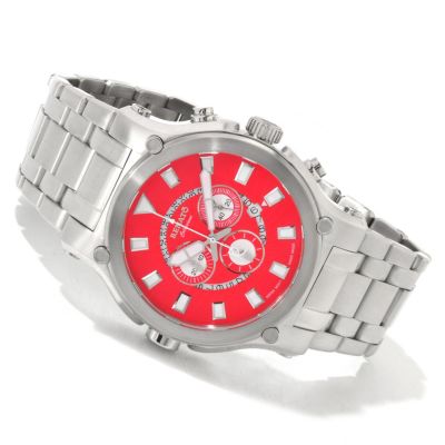 616-327 - Renato Men's Calibre Robusta Swiss Quartz Chronograph Bracelet Watch