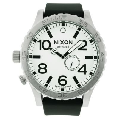 616-371 - Nixon Men's Swiss Made Quartz Polyurethane Strap Watch