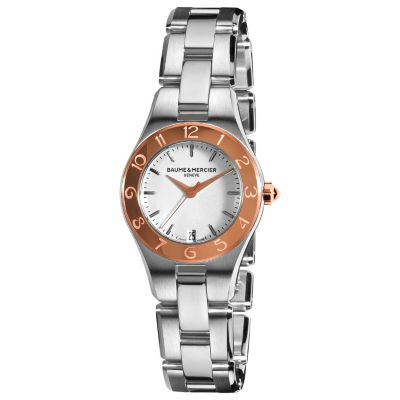 616-561 - Baume & Mercier Women’s Linea Swiss Made Quartz Stainless Steel Bracelet Watch