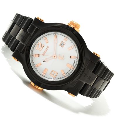 616-684 - Renato Men's T-Rex Swiss Quartz Stainless Steel Bracelet Watch