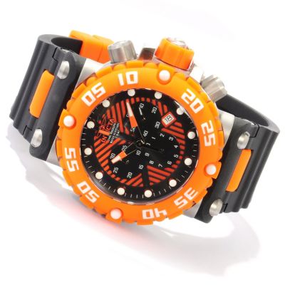 616-762 - Invicta Men's Subaqua Nitro Quartz Chronograph Stainless Steel Case Polyurethane Strap Watch