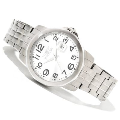 INVICTA MEN'S SPECIALTY QUARTZ MOVEMENT STAINLESS BRACELET WATCH