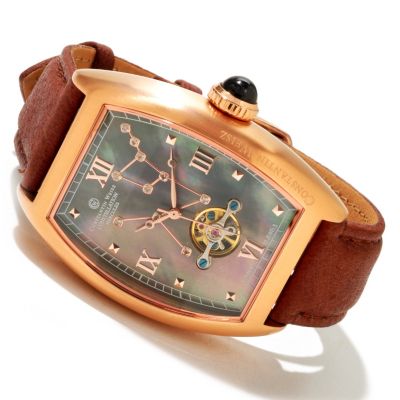 CONSTANTIN WEISZ MEN'S HERCULES CONSTELLATION STRAP WATCH