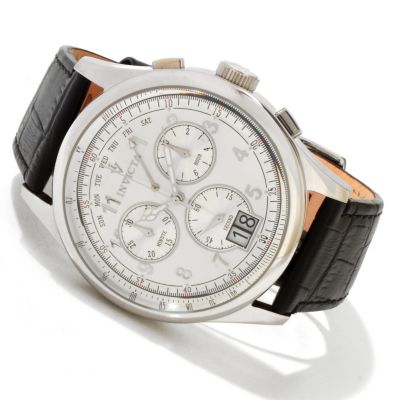 INVICTA MEN'S VINTAGE COLLECTION SWISS BIG DATE STRAP WATCH