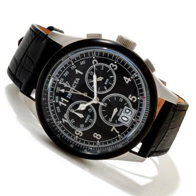 INVICTA MEN'S VINTAGE COLLECTION SWISS BIG DATE STRAP WATCH