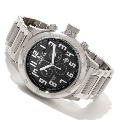 INVICTA RUSSIAN DIVER OFF SHORE QUARTZ CHRONOGRAPH STAINLESS BRACELET WATCH