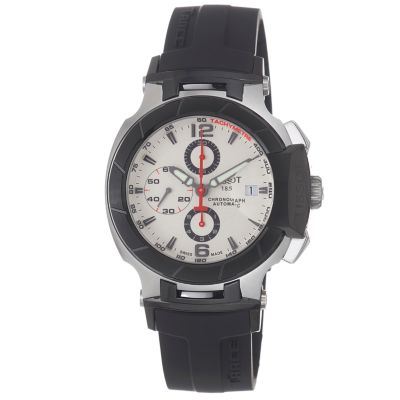 617-239 - Tissot Men's Swiss Automatic Exhibition Caseback Black Rubber Strap Watch
