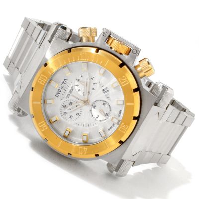 INVICTA MENS COALTION FORCES SWISS QUARTZ CHRONO BRACELET WATCH W/ EXTRA STRAP