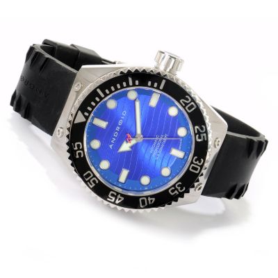 ANDROID MEN'S DIVEMASTER ESPIONAGE 2 AUTOMATIC STRAP WATCH