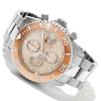INVICTA RESERVE PRO DIVER SWISS AUTOMATIC CHRONOGRAPH VALJOUX BRACELET WATCH