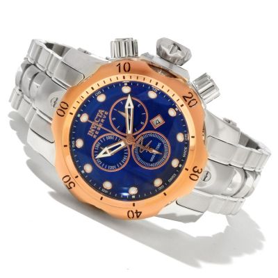 INVICTA RESERVE MID VENOM SWISS CHRONOGRAPH STAINLESS BRACELET WATCH