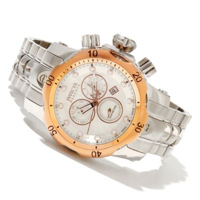 617-362 - Invicta Reserve Mid-Size Venom Swiss Made Quartz Chronograph Stainless Steel Bracelet Watch