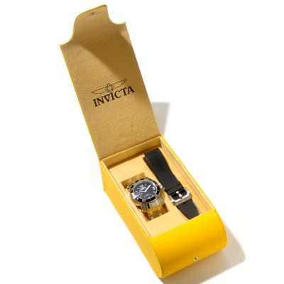 INVICTA MEN'S PRO DIVER SCUBA MECHANICAL STAINLESS BRACELET WATCH W/ EXTRA STRAP