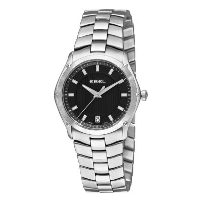 617-398 - Ebel Women’s Classic Sport Grande Swiss Made Quartz Stainless Steel Bracelet Watch