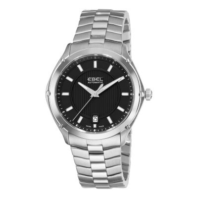 617-409 - Ebel Men’s Classic Sport Swiss Made Automatic Stainless Steel Bracelet Watch