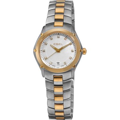 617-418 - Ebel Women’s Classic Sport Swiss Made Quartz Two-tone Stainless Steel Bracelet Watch