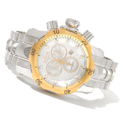 617-460 - Invicta Reserve Mid-Size Venom Swiss Made Quartz Chronograph Stainless Steel Bracelet Watch