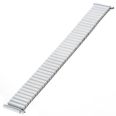 617-644 - Republic Men's 16-22mm Straight Squeeze End Stainless Steel Watch Bracelet