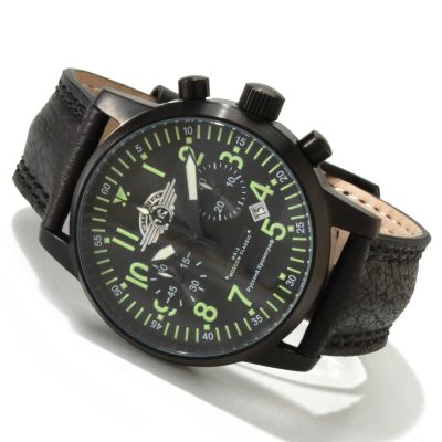 Moscow Classic Men's Sturmovik Chronograph Strap Watch