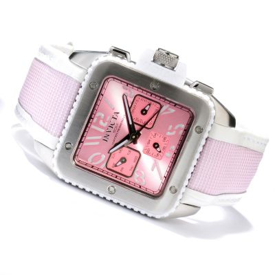INVICTA WOMEN'S CUADRO QUARTZ MULTIFUNCTION STRAP WATCH