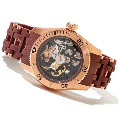 INVICTA MEN'S SEA SPIDER MECHANICAL BRACELET WATCH