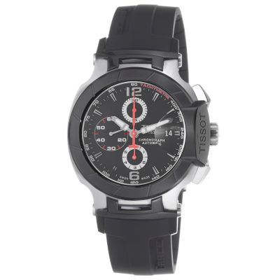 617-901 - Tissot Men’s T-Race Swiss Made Automatic Chronograph Rubber Strap Watch