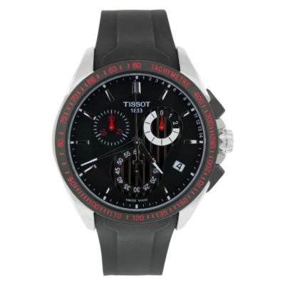 618-149 - Tissot Men's T Sport Veloci-T Swiss Made Quartz Chronograph Rubber Strap Watch