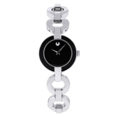618-195 - Movado Women's Belamoda Swiss Made Quartz Stainless Steel Bracelet Watch