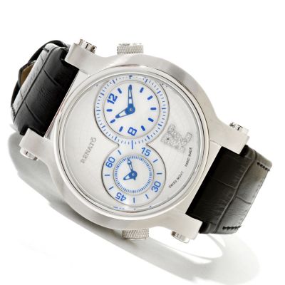 TTV Renato Beast or Beauty Dual Time Strap Watch