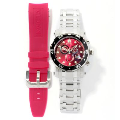 INVICTA MEN'S PRO DIVER SCUBA QUARTZ CHRONOGRAPH STAINLESS BRACELET WATCH