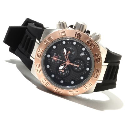 618-356 - Invicta Mid-Size Subaqua Sport Quartz Chronograph Stainless Steel Polyurethane Strap Watch