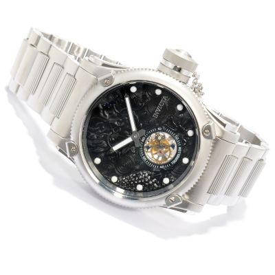618-503 - Invicta Men's Russian Diver Dragon Limited Edition Mechanical Tourbillon Bracelet Watch 