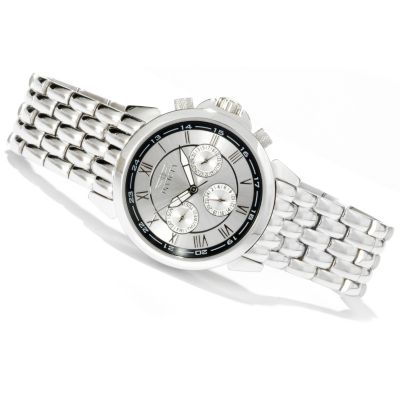 INVICTA MEN'S SPECIALTY QUARTZ MULTIFUNCTION STAINLESS STEEL BRACELET WATCH