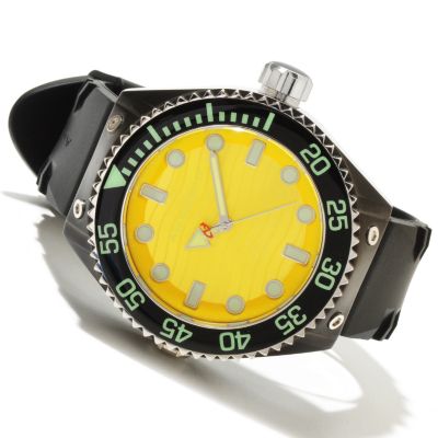 618-524 - Android Men's Divemaster Espionage 2 Stainless Steel Strap Rubber Watch