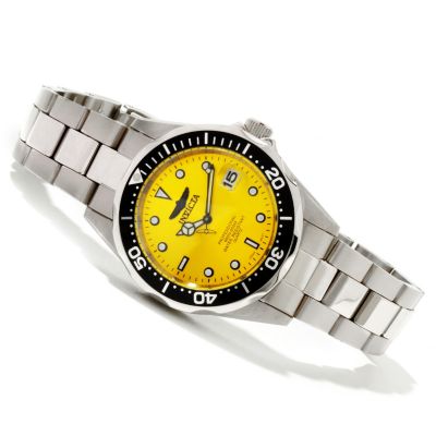 INVICTA MEN'S PRO DIVER QUARTZ MOVEMENT STAINLESS BRACELET WATCH